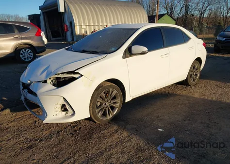 2017 Toyota Corolla Se из США, поврежденный, VIN 5YFBURHE5HP710854